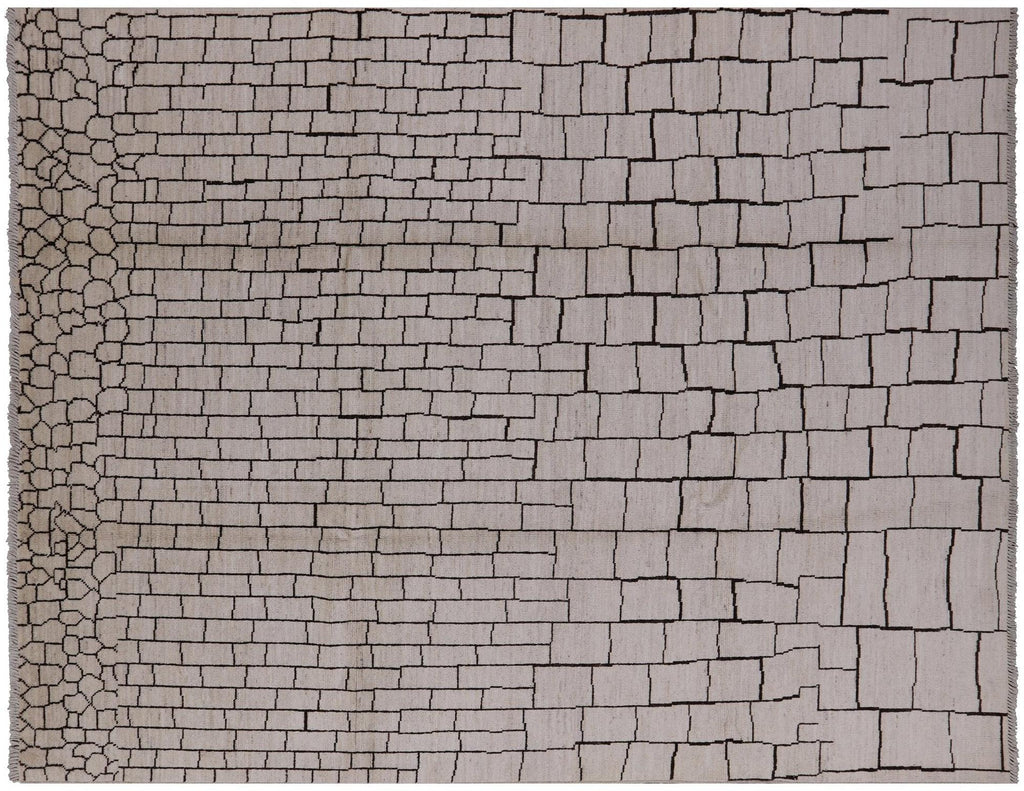 Moroccan Hand Knotted Wool Rug - Manhattan Rugs