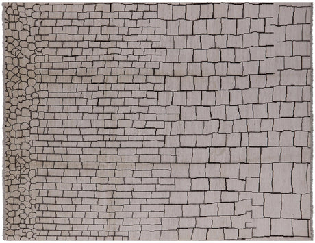 Moroccan Hand Knotted Wool Rug - Manhattan Rugs