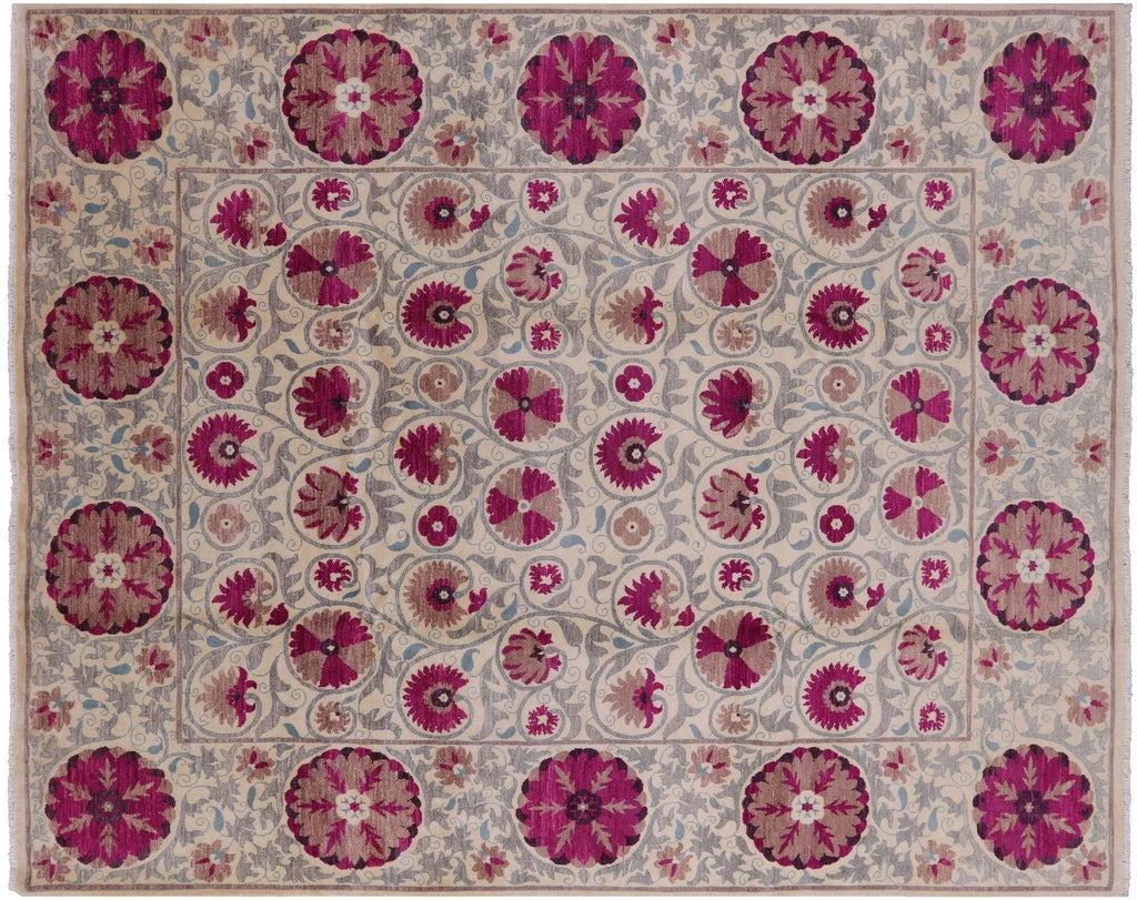 Hand Knotted William Morris Rug - Manhattan Rugs