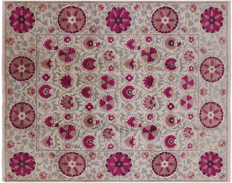 Hand Knotted William Morris Rug - Manhattan Rugs