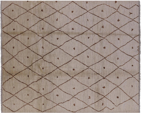 Hand Knotted Moroccan Wool Area Rug - Manhattan Rugs