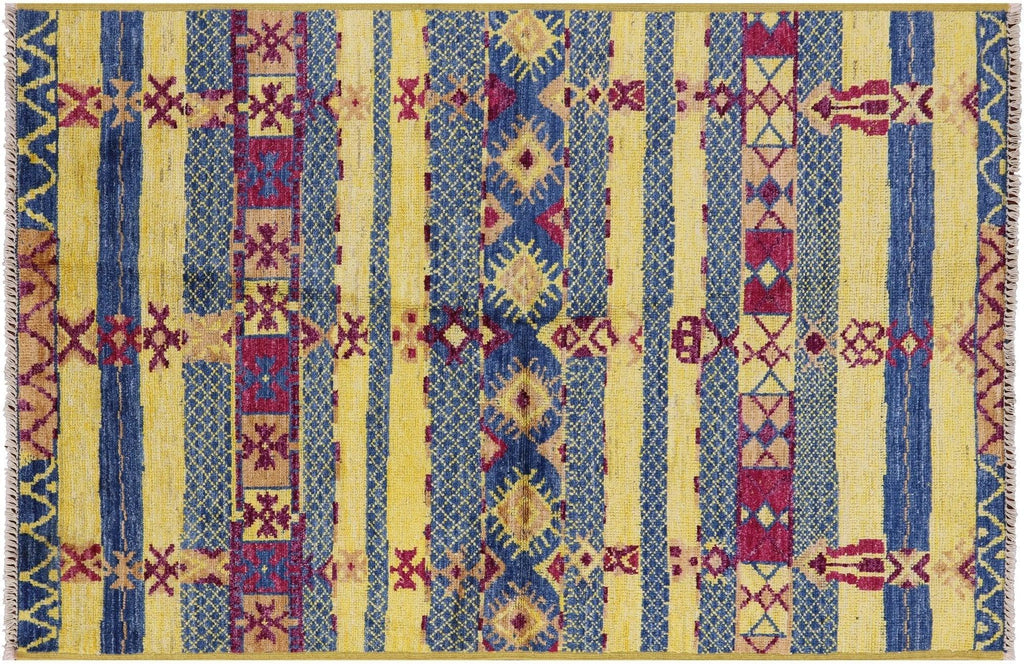 Tribal Moroccan Hand Knotted Rug - Manhattan Rugs