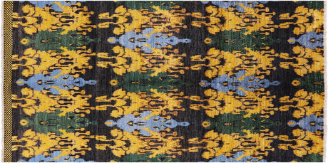 Hand Knotted Ikat Wool Rug - Manhattan Rugs