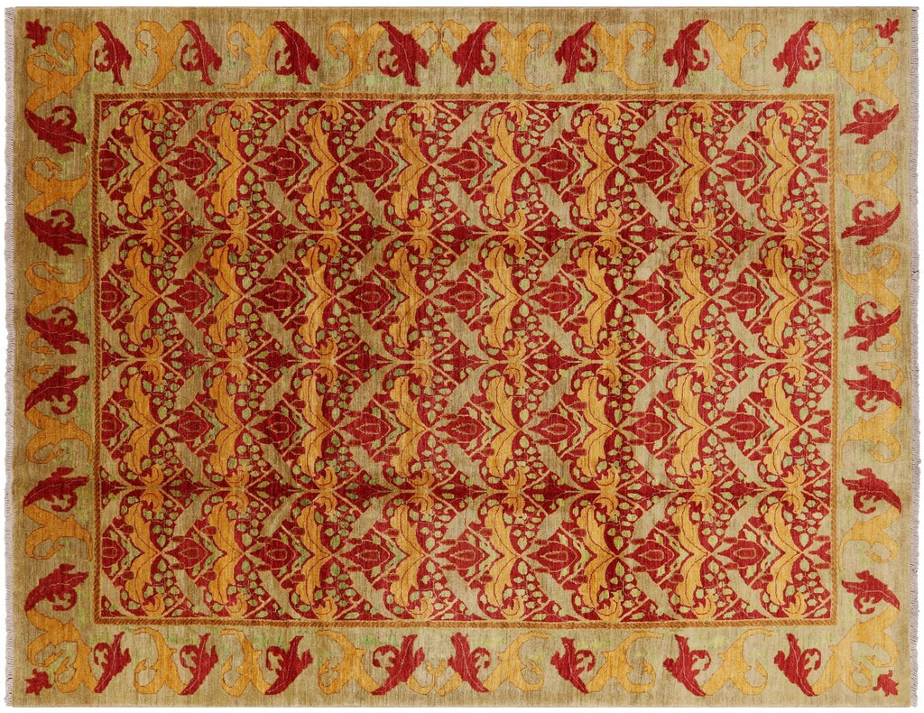 Hand-Knotted William Morris Area Rug - Manhattan Rugs