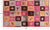 Hand-Knotted Ikat Wool Rug 4' 9" X 8' 0" - P5340