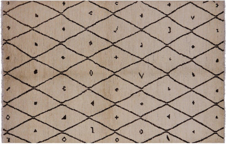 Moroccan Handmade Wool Rug - Manhattan Rugs