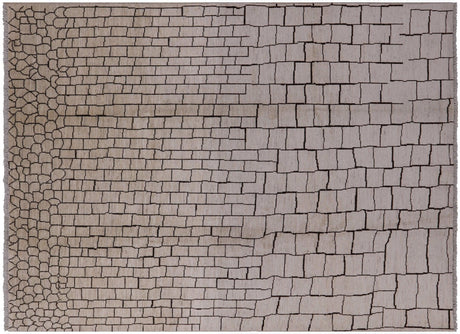 Moroccan Hand Knotted Wool Rug - Manhattan Rugs