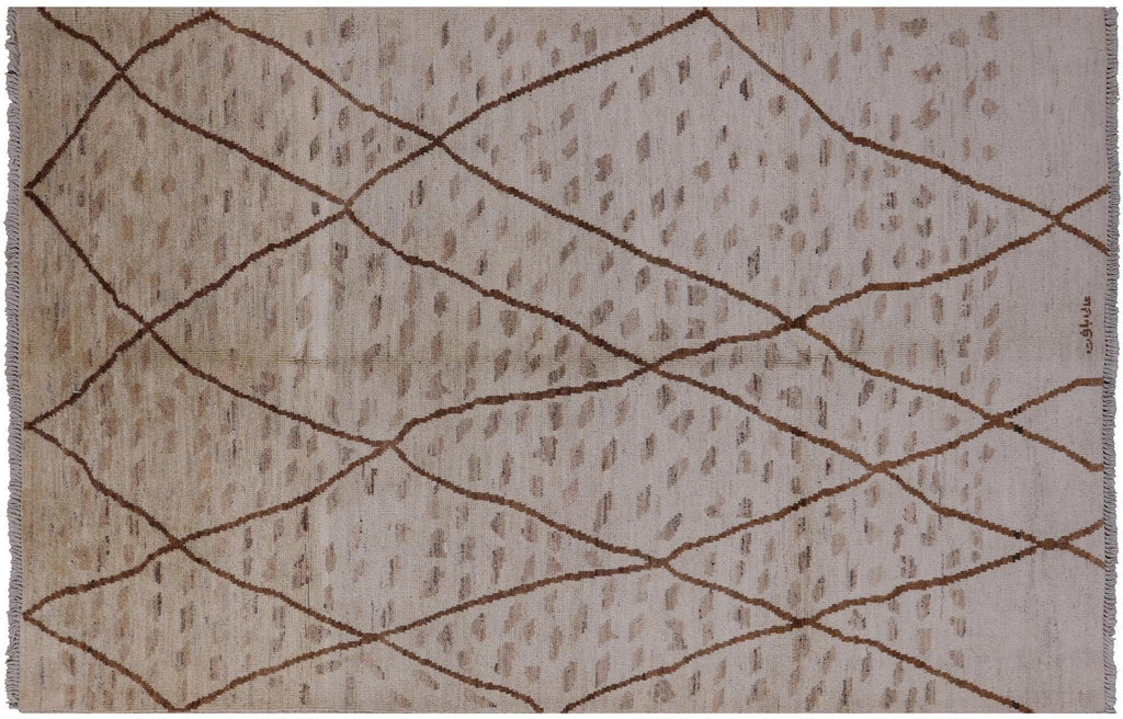 Moroccan Signed Handmade Wool Rug - Manhattan Rugs