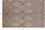 Ivory 6' 1" X 9' 1" Moroccan Hand Knotted Wool Rug - P5406