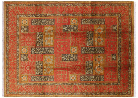 Hand Knotted William Morris Wool Rug - Manhattan Rugs