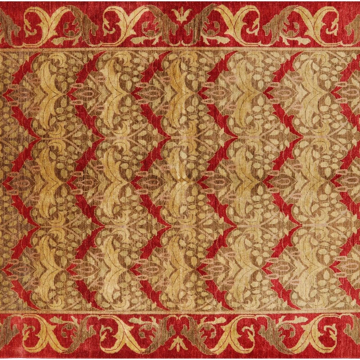 William Morris Hand Knotted Area Rug 6' 3