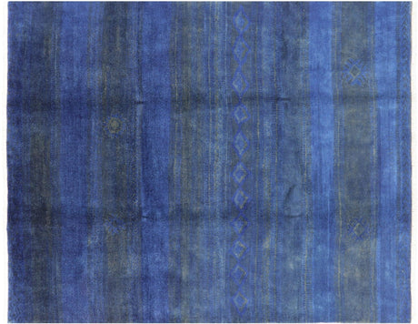 Moroccan Overdyed Full Pile Handmade Rug - Manhattan Rugs