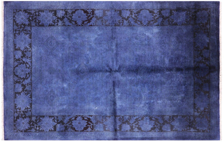 Overdyed Full Pile Handmade Wool Rug - Manhattan Rugs