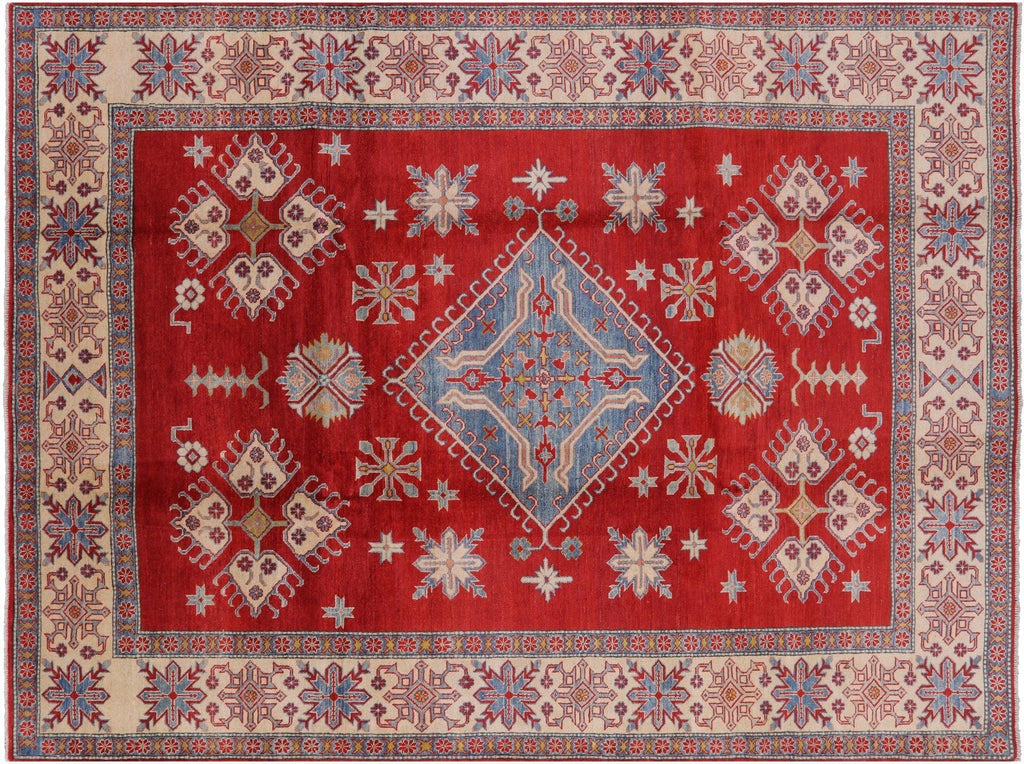 Kazak Hand Knotted Area Rug - Manhattan Rugs