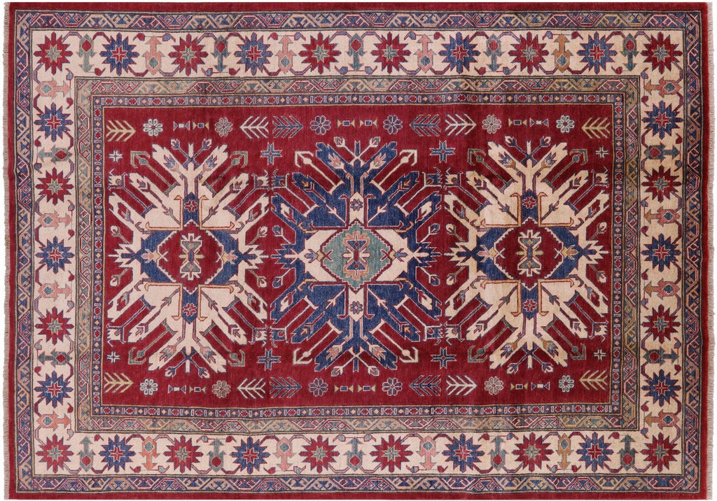 Kazak Handmade Wool Rug - Manhattan Rugs