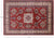 Clearance Red 7' 10" X 11' 3" Kazak Hand Knotted Wool Rug - P5931