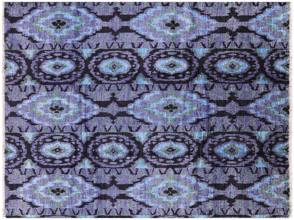 Hand Knotted Ikat Rug - Manhattan Rugs