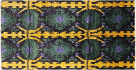 Hand Knotted Ikat Area Rug - Manhattan Rugs