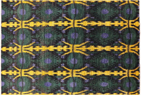 Ikat Hand Knotted Rug - Manhattan Rugs