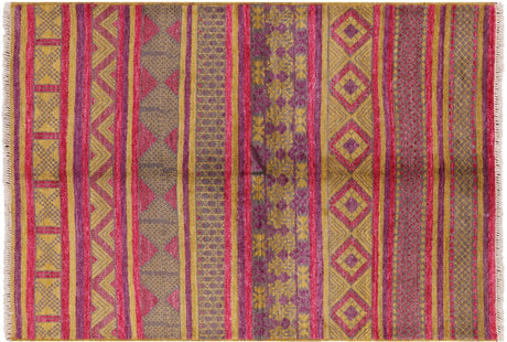 Tribal Moroccan Hand Knotted Area Rug - Manhattan Rugs