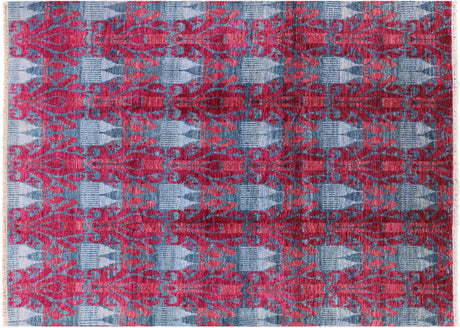 Handmade Ikat Wool Rug - Manhattan Rugs