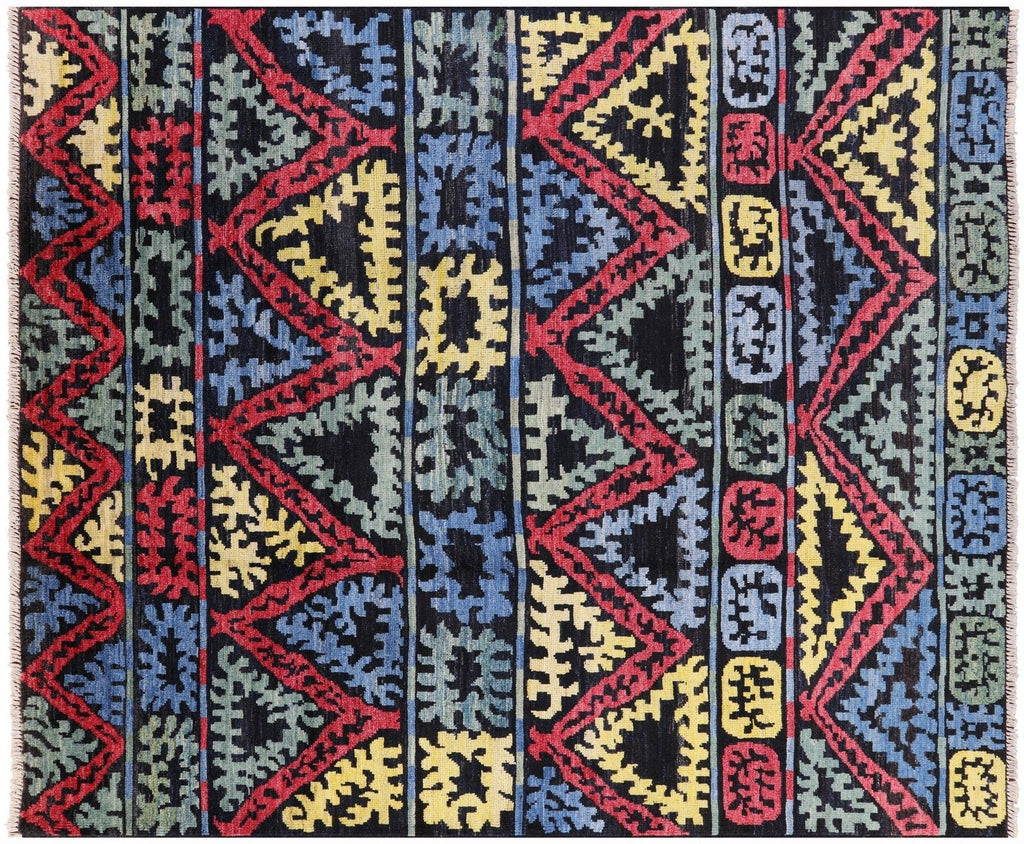 Handmade Moroccan South Western Navajo Design Rug - Manhattan Rugs