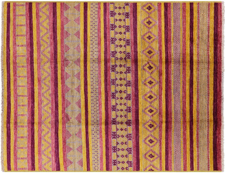 Navajo Moroccan Hand Knotted Wool Rug - Manhattan Rugs