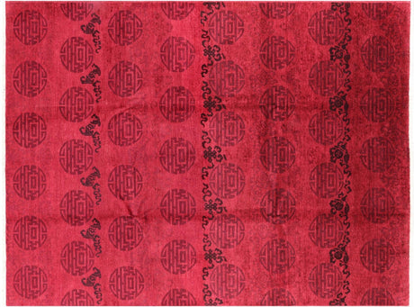 Overdyed Full PileHand Knotted Wool Rug - Manhattan Rugs