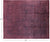 8' 0" X 9' 5" Overdyed Full Pile Handmade Rug - P6366