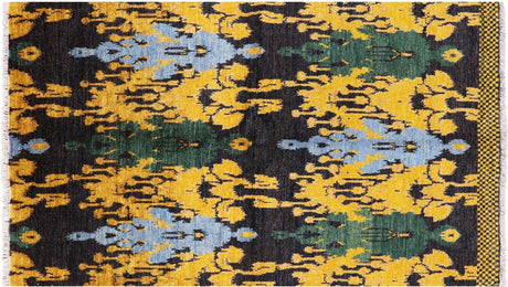 Hand Knotted Ikat Rug - Manhattan Rugs
