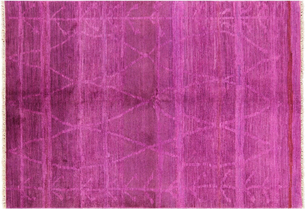 Full Pile Overdyed Hand Knotted Wool Rug - Manhattan Rugs