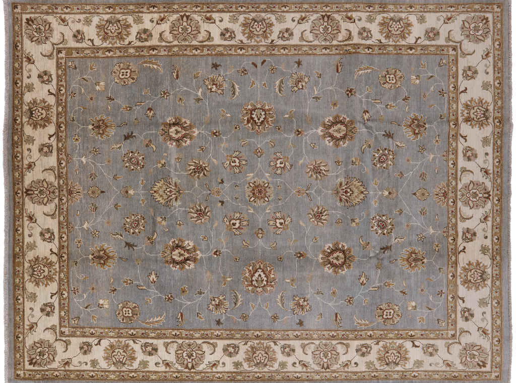 Turkish Oushak Handmade Rug 8' 1" X 10' 4" - P6559