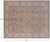 Ivory 8' 2" X 9' 8" Hand-Knotted Turkish Oushak Wool Rug - P6560