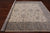 Ivory 8' 4" X 9' 10" Turkish Oushak Hand Knotted Wool Rug - P6562
