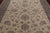Ivory 8' 4" X 9' 10" Turkish Oushak Hand Knotted Wool Rug - P6562