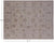 Ivory 8' 2" X 10' 1" Turkish Oushak Hand-Knotted Rug - P6563