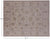 Ivory 8' 2" X 10' 1" Turkish Oushak Hand-Knotted Rug - P6563