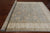 Grey 8' 3" X 10' 2" Turkish Oushak Handmade Wool Rug - P6569