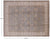 Grey 8' 3" X 10' 2" Turkish Oushak Handmade Wool Rug - P6569