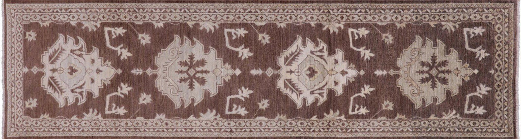 Runner Hand Knotted Turkish Oushak Rug - Manhattan Rugs