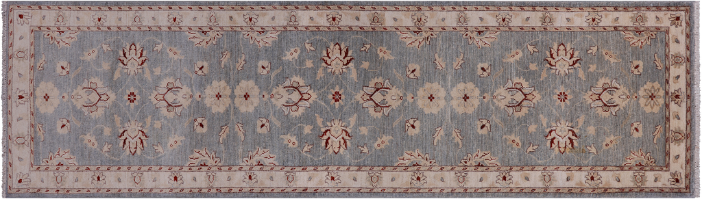 2' 8" X 9' 7" Runner Turkish Oushak Handmade Wool Rug - P6626