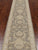 Grey 2' 8" X 9' 10" Turkish Oushak Hand Knotted Runner Rug - P6628