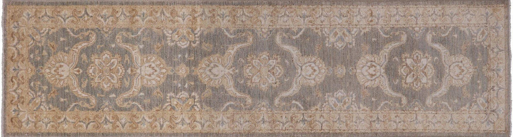 Runner Hand-Knotted Turkish Oushak Rug - Manhattan Rugs