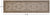 Ivory 2' 7" X 9' 10" Runner Handmade Turkish Oushak Rug - P6638