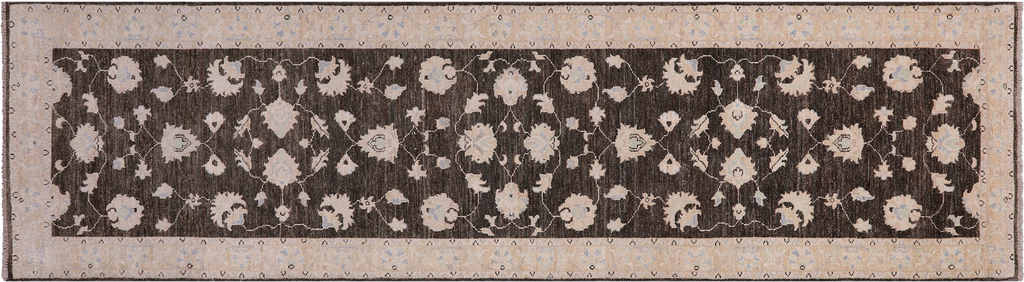 2' 8" X 10' 0" Runner Turkish Oushak Handmade Rug - P6647