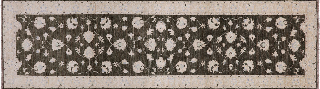 2' 8" X 10' 0" Runner Turkish Oushak Handmade Rug - P6647