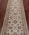 Ivory 2' 6" X 9' 6" Turkish Oushak Hand Knotted Runner Rug - P6652