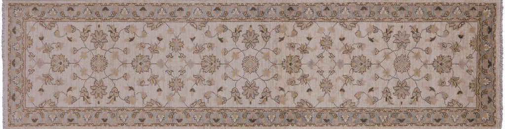 Hand Knotted Turkish Oushak Runner Rug - Manhattan Rugs