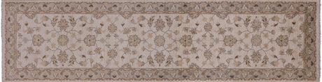 Hand Knotted Turkish Oushak Runner Rug - Manhattan Rugs