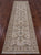 Ivory 2' 7" X 9' 9" Runner Turkish Oushak Hand Knotted Rug - P6655